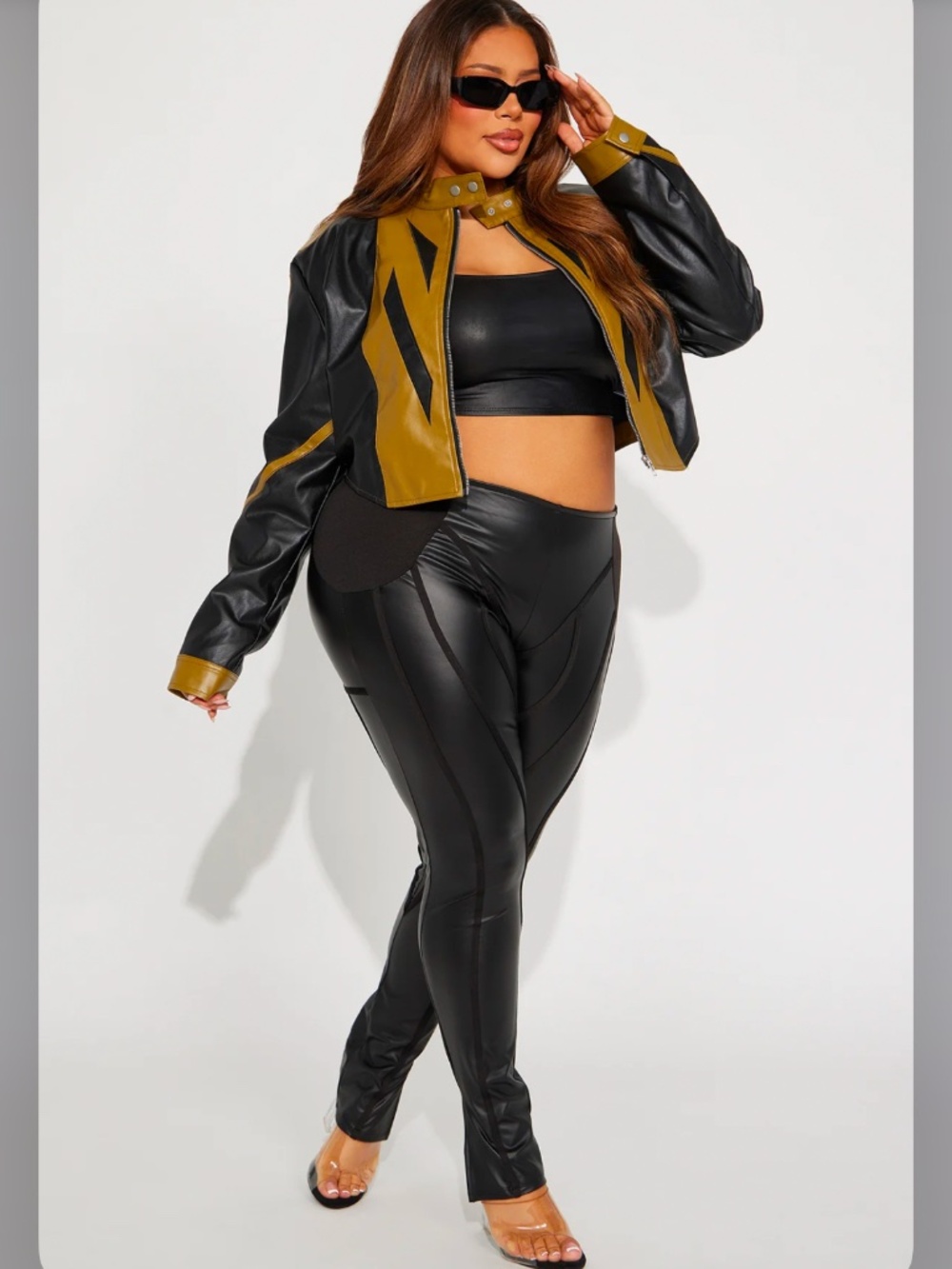 Fashion Nova Speed Racer Racing Jacket - Picture 3 of 3